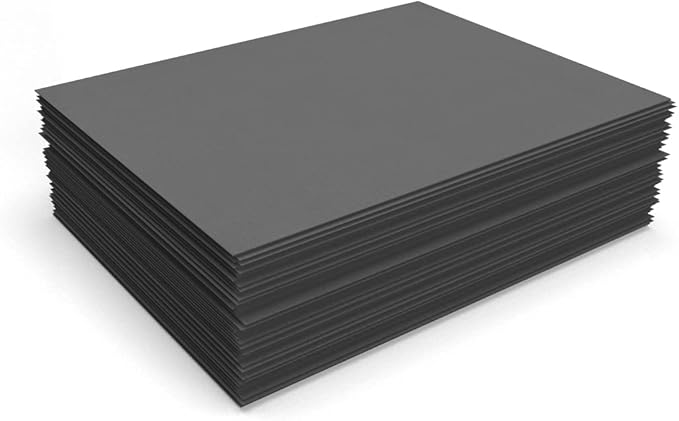 LUXPaper 8.5" x 11" Cardstock | Letter Size | Sterling Gray Linen | 100lb. Cover | 50 Qty