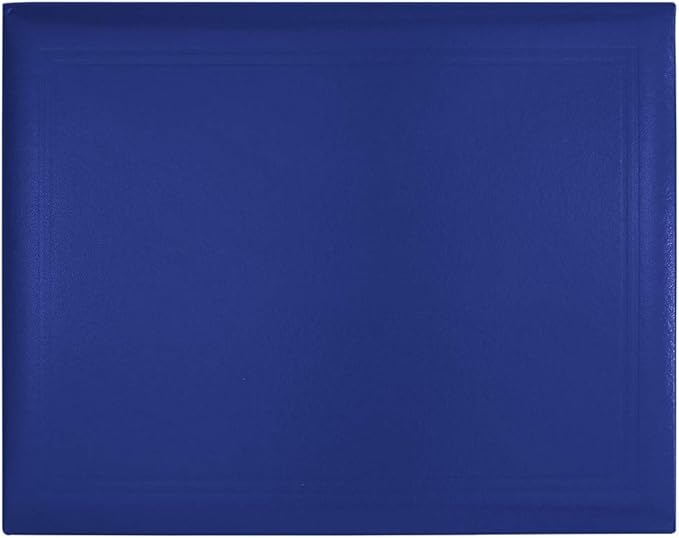 GraduationMall 8.5"x11" Smooth Padded Diploma Cover Certificate Holder Royal,1-Pack