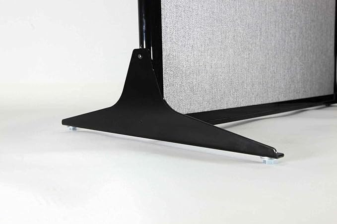 Versare Workstation Partition | Portable Wall Divider | Modern Office Cubicle | Free Standing Privacy Screen | Flexible Work Space | 99" x 70" Royal Blue Fabric Panels