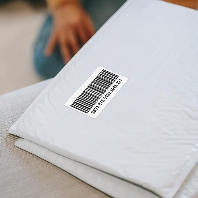 POLYSELLS Self Adhesive 2"x4" Address Shipping Labels, 10UP White Sticker FBA Labels, Inkjet/Laser Printer Compatible, 10 Labels/Sheet, 250 Sheets/2500 Labels