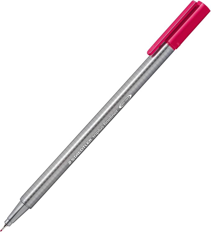 STAEDTLER Fineliner triplus Writing Pens - 48 Count Fiber Tip Pens