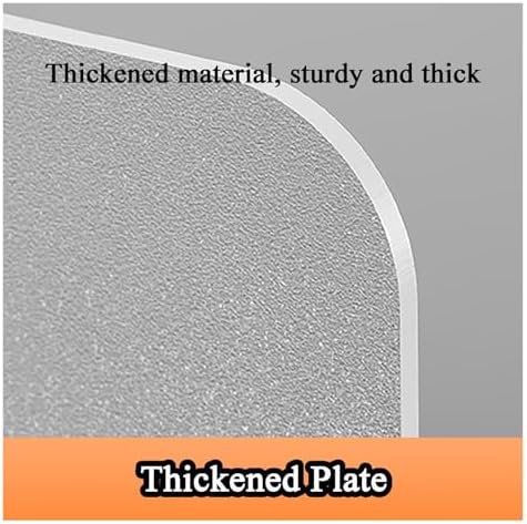 Portable Frosted Acrylic Desk Divider - Free Standing Privacy Panel for Office & Home - Student Test Shield, Desktop Privacy Screen, Noise Reduction, Workstation Privacy Solution