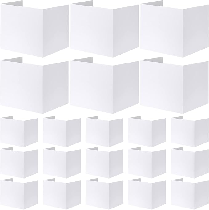 Zhehao 24 Pcs Privacy Boards for Student Desks Bright Colored Classroom Desk Divider Trifold Table Panel Privacy Folders Screen Partition for School Teacher Student Study Test Home