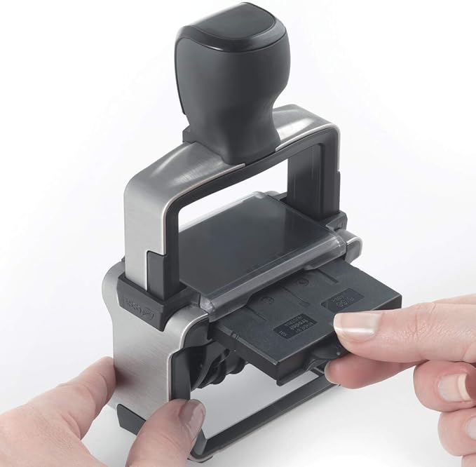 Mark 2000 5460 Professional Self Inking Date Stamp with Custom Text - Up to 6 Lines of Text