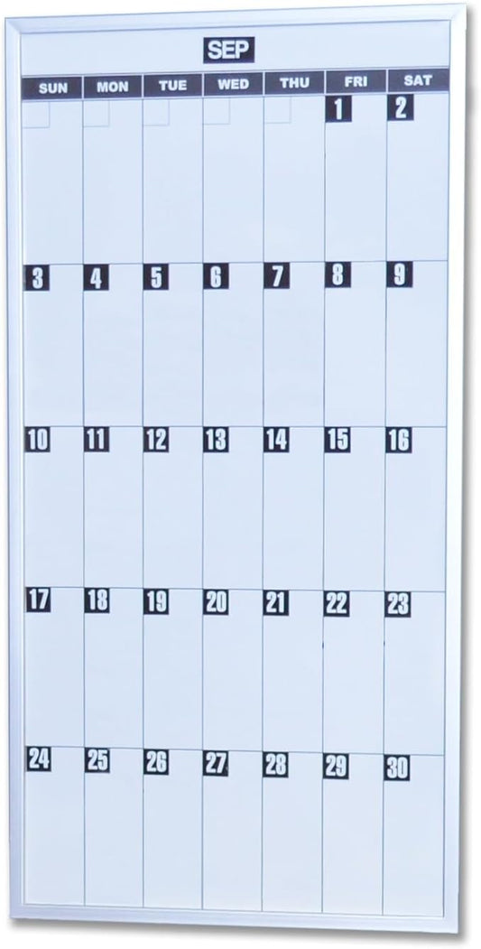 Ultimate Office Magnetic Dy-Erase Whiteboard Modular Monthly Planning Calendar (1 Each)