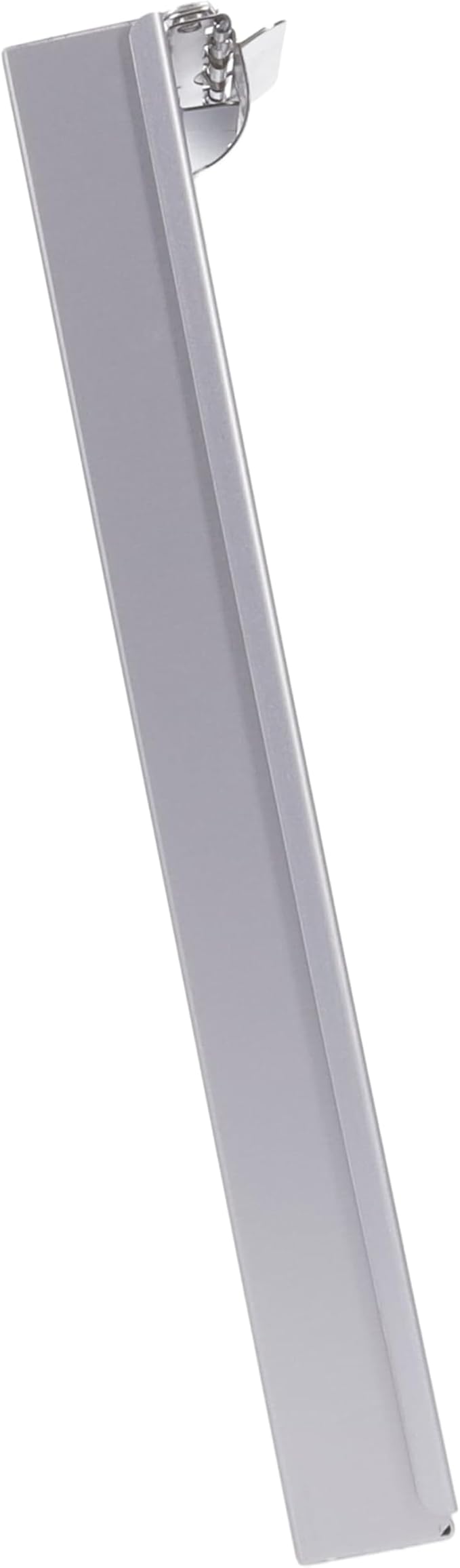 Saunders Metal Clipboard with Storage, Silver Single Layer Nursing Clipboard Folio, Memo Size Paper Organizer, Steel Clip with Self Locking Latch, Form Holder for Office, School & Work - Made in USA