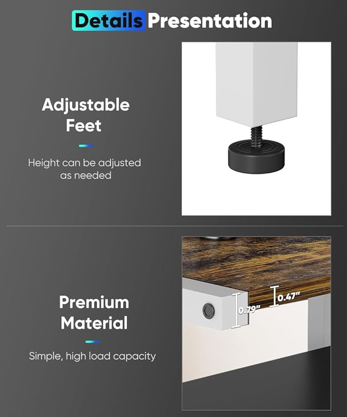 Ardier 4-Tier Wooden Media Stand, AV Media Stand Corner Shelf for TV Accessories/Audiovisual Equipment/Optical Disc/PS4, Audio Storage Rack for Living Room, Gaming Room, Music Studio, White