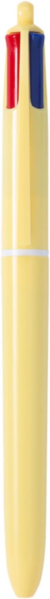 BIC 4 Color Pastel Ballpoint Pen with Smooth 1.0 mm Point and Retractable Design, 3-Count in Assorted Ink
