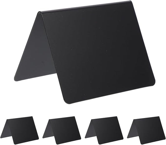 COHEALI 10pcs Mini Acrylic Desktop Message Blackboards Erasable Chalkboard Signs for Wedding Party Table Display and Decorative Signage