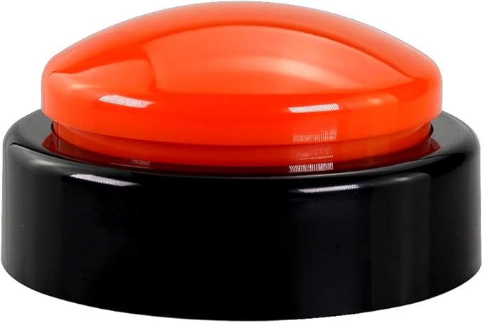 Big Button Timer - time Talking Clock for Blind, Date and Week, Suitable for The Elderly, The Visually impaired, Students and Children