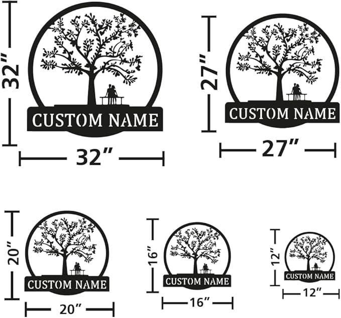 Personalized Valentines Metal Wall Sign, Custom Infinity Heart Love Couple Name Sign, Valentine's Wedding Gifts for Couples, Metal Engagement Sign, Home Decoration, Gift for Anniversary