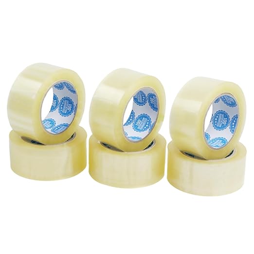 2 Inch x 110 Yards Packing Tape（36 Rolls）, Clear Shipping Tape for Boxes, Strong Adhesive for Packaging, Sealing, Moving, Storage，Lightweight Packing