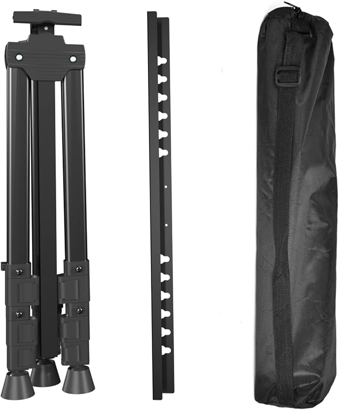 Easels for Painting Canvas, Aredy 66" Art Easel for Drawing, Portable Painting Easel Stand, Metal Table Top Easel (2 Pack)