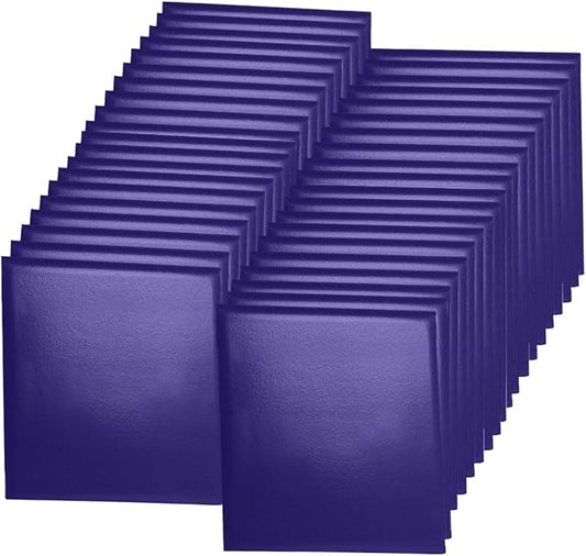 Diploma Cover 8.5” x11” Diploma Holder of Graduation Leatherette Padded Certificate（Tent Style),40-Pack
