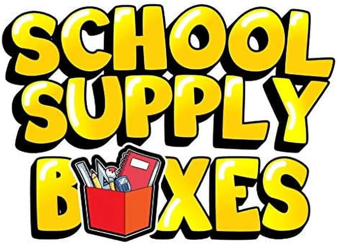 School Supply Boxes | 10 ct. Wooden Pencil Pack | 6 Packs | Pre-Sharpened No. 2 Wooden Pencils | 60 Total Pencils