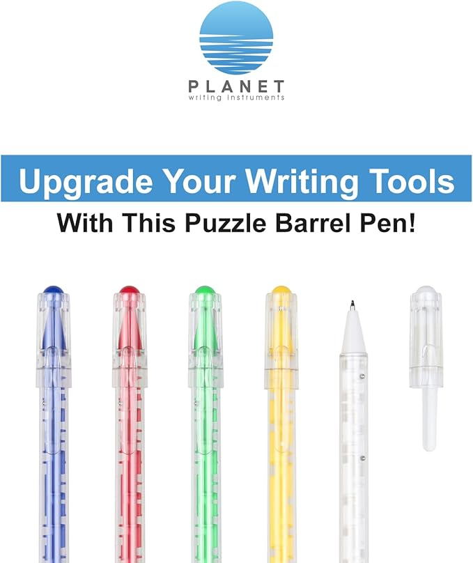 Custom Maze Ballpoint Pens – Personalized Puzzle Pens with Logo/Text – Promotional Pens for Events, Schools, Trade Shows – Fun Interactive Design (Blue, 500 Count, Pack of 1)