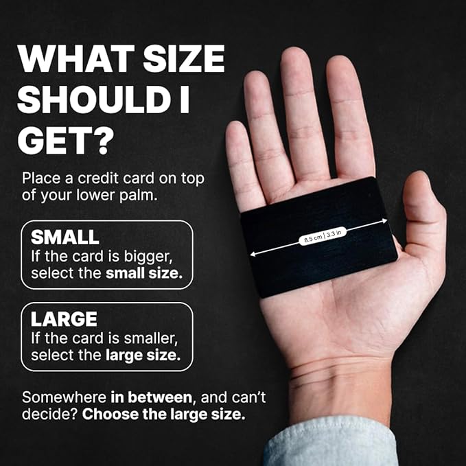 DELTAHUB Carpio 2.0 - Right-Handed Truly Ergonomic Wrist Rest for Mouse, Carpal Tunnel Support, Pain Relief, Anti-Fatigue, Easy Glide, Sleek, Office, Computer, Laptop, Gaming - Large, Black