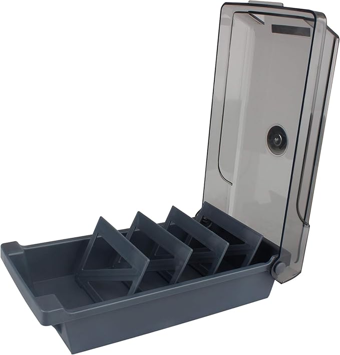 MyLifeUNIT Business Card Holder, 2.2" x 3.5" Index Card Organizer with Dividers and Index Tabs, Capacity: 500 Cards