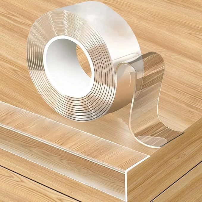 Baby Proofing Edge Protector for Kid Clear Edge Protector Strip Safety Corner Guards Child Proof Corner Bumper for Furniture 1.2in x 32.8ft