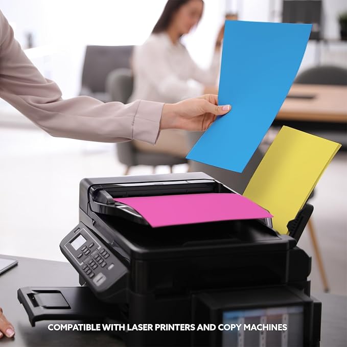 TerraSlate Waterproof Paper, Rip-Proof Colored Paper, Yellow, 25 Sheets, 10 Mil (120lb Cover), 8.5" x 11", Laser Printer and Copy Machine Compatible