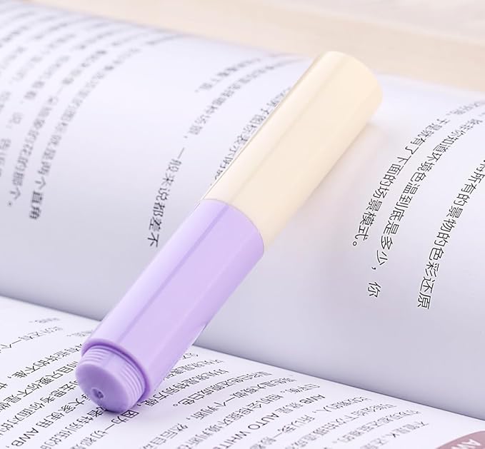 czxwyst Majohn Wancai 2.0 Mini Pocket-Size Eyedropper Fountain Pen (EF Nib 0.38mm, Purple Sweetheart)