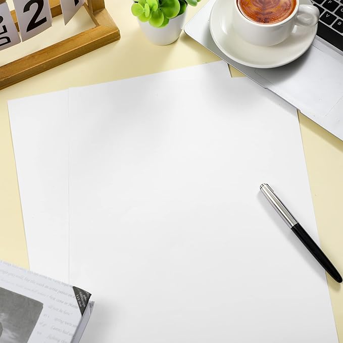 Mepase 800 Sheets Legal Size Cardstock 8.5" X 14" White Paper, 65lb Card Stock Legal Size Printer Paper for Menus Printing, Documents, Programs, Business, Invitations, Diy Cards