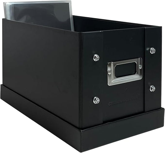 CheckOutStore Black Stamp & Die Craft Scrapbook Storage Pocket Box - 10 x 6 x 6 (Pack of 25)
