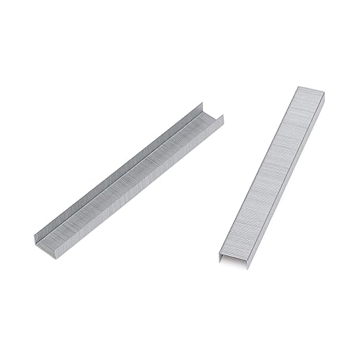 Amazon Basics Standard Stapler Staples, 500,000 Count (100 Packs of 5000), Silver