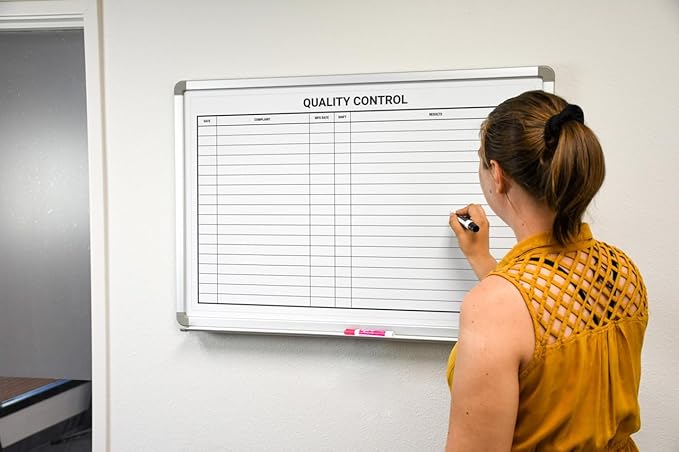 Quality Control Whiteboard 36" x 24"