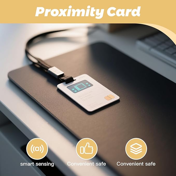 SLE4442 Contact IC Cards (Pack of 10)– ISO PVC Smart Chip Cards for Access Control Systems, Secure Storage & ID Management