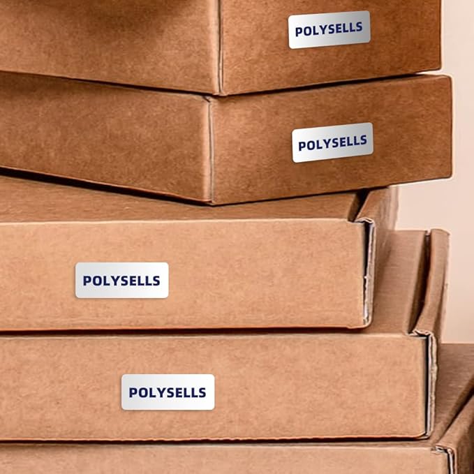 POLYSELLS 1" x2-5/8 Self Adhesive Address Labels, 30UP Blank Shipping Labels, FUSKU, FBA Mailing Labels for Inkjet and Laser Printer, 30000 Sticker Labels (1000 Sheets), 30 Labels per Sheet
