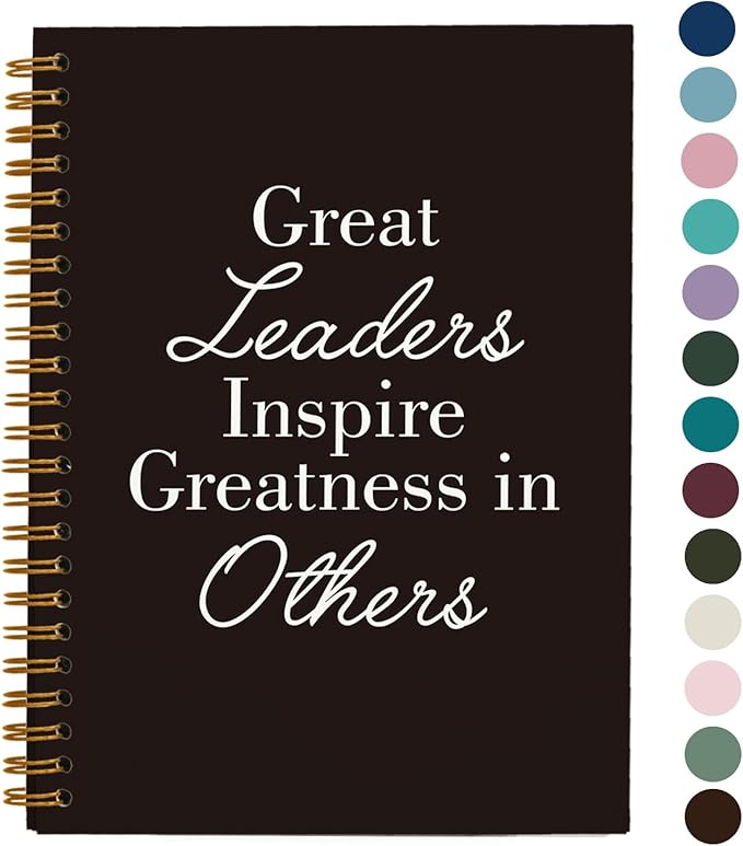 OXW Boss Gifts, Leadership Gifts Notebook Journal, Cool Gifts for Bosses, Thank You Gifts for Women Men Coworkers, Appreciation Gifts for Boss Leader Mentor Supervisor Manager(5.5'' X 8.3'')
