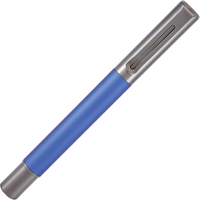 Monteverde USA Ritma Fountain Pen in Blue – Extra Fine Nib, Precision JoWo Stainless Steel, Refillable Ink Cartridge/Converter – Perfect for Professionals & Artists