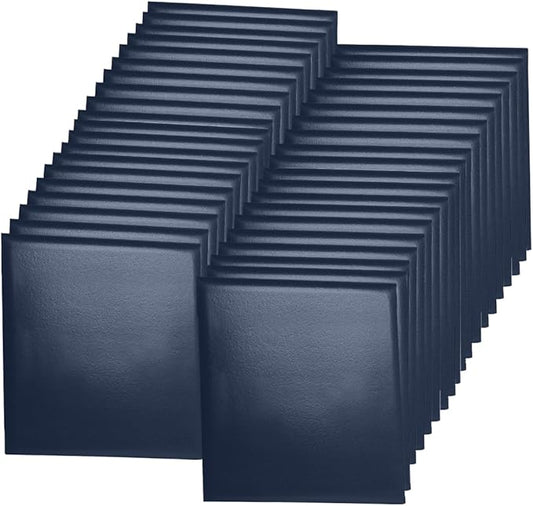 Diploma Cover 8.5” x11” Diploma Holder of Graduation Leatherette Padded Certificate（Tent Style),40-Pack