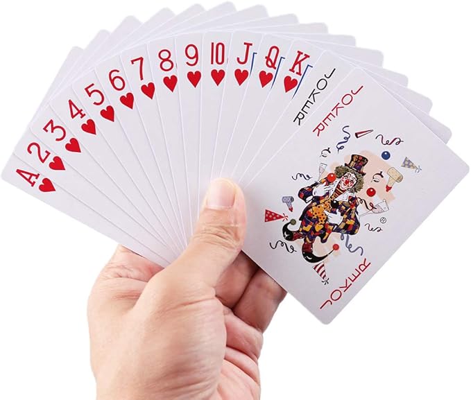 LotFancy Playing Cards, 12 Pack, Decks of Cards Bulk, Poker Size, Standard Index, for Blackjack, Euchre, Canasta Card Game, 6 Blue and 6 Red, Casino Grade Poker Cards