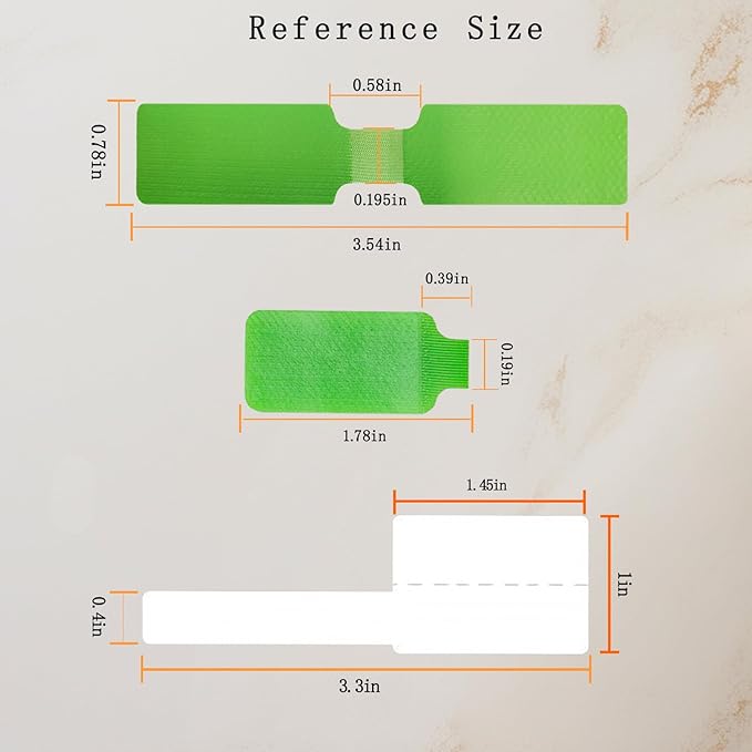 Kisajar 50-Pcs Cable Labels & Cord Tags - 20 Reusable Large Wire Tag + 30 Tear-Resistant White Cords Label,Write-On Water-Resistant Multicolor Wire Marker for Identifying Electrical and Charging Cords