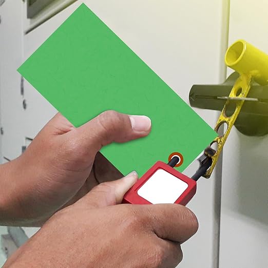 SmartSign (Pack of 1000) 6.25 x 3.125 inch “Green” Blank Tyvek Shipping Tags with Metal Eyelets, Size #8, 8 mil Thick Tyvek