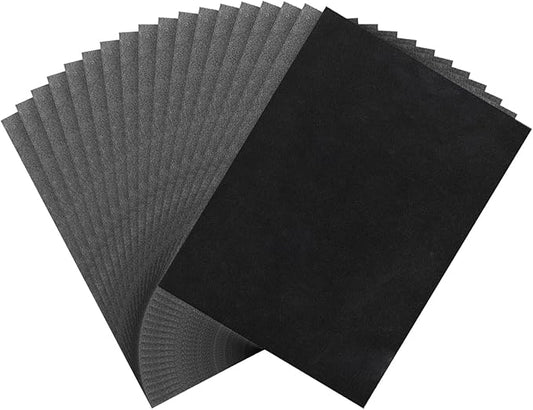 PATIKIL Carbon Paper, 50 Sheet A4 Graphite Transfer Tracing Copy Paper for Tracing Drawing Writing on Wooden Canvas Paper 8.3" x 11.7" Black