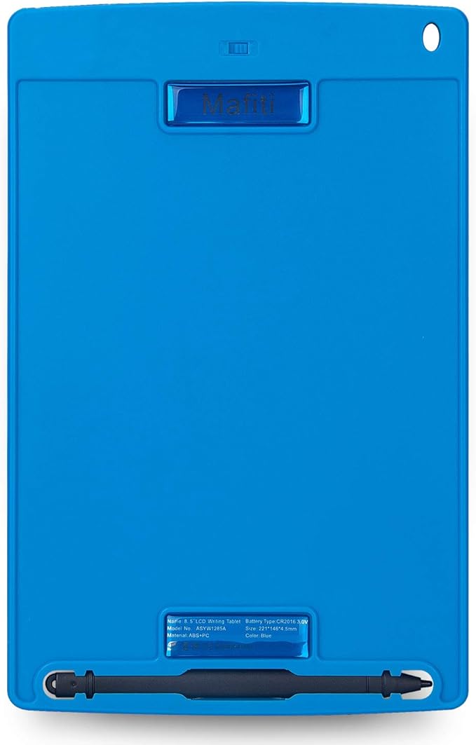 mafiti 10 Pack LCD Writing Tablet 8.5 Inch Electronic Drawing Pads for Kids Portable Ewriter Doodle Board Blue