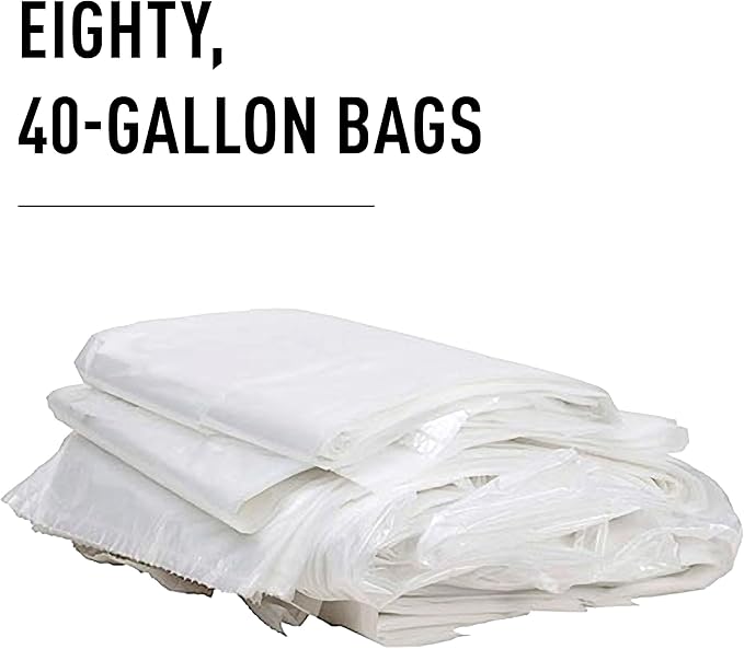 IDEAL Maintenance Combo Pack AC0920H Heavy-Duty Shredder Bags 20”x47”, Case of 80, 40-Gallon, Gusseted+ High-Cling Lubricating Shredder Oil 4x1-Pint Bottles, IDEACCED21/4H. Fits 2503/2604/3104/3105