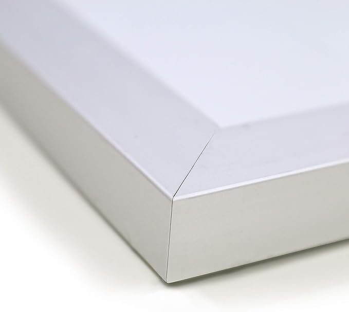 Ghent 4 x 5 Porcelain Magnetic Whiteboard, Aluminum Frame, 1 Marker, 1 Eraser, Made in the USA (M1-45-4)