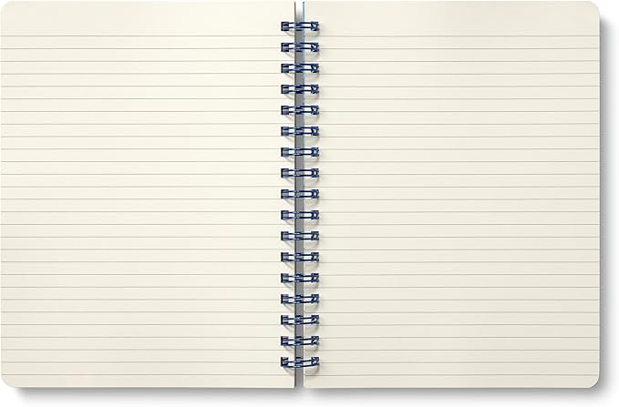 Compendium Spiral Notebook – Be Who You Are. Love What You Love. – A Designer Spiral Notebook with 192 Lined Pages, College Ruled, 7.0" W x 9.25" H
