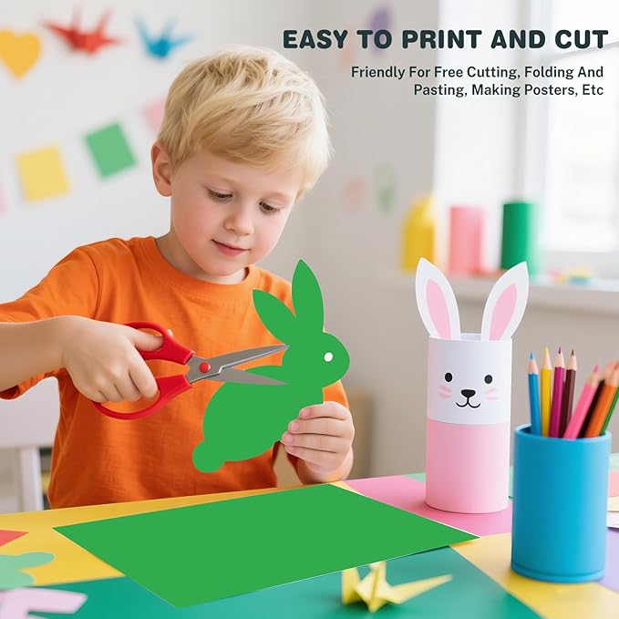 Cardstock 8.5 X 11, 40 Sheets,Christmas Green Card Stock, 75lb/ 180gsm,Dark Green Copy and Printer Paper For Art, Drawing, Invitations, DIY Cards, Craft, Construction, School & Office Supplies