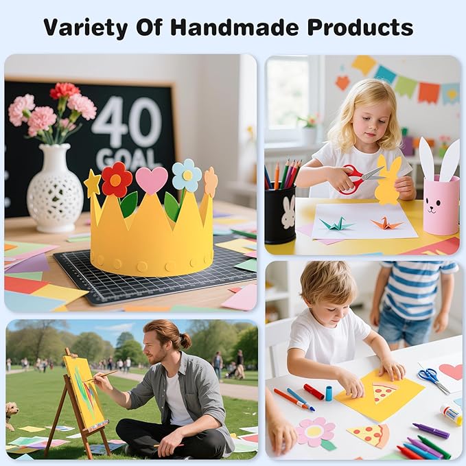 Cardstock 8.5 x 11, Thick Printer Paper 75 lb/200 gsm, 40 Sheets Card Stock Yellow, Heavy Card stock, Art CardStock Paper for Invitations, Diy Cards, Business Cards, Menus, Crafts, Drawing etc