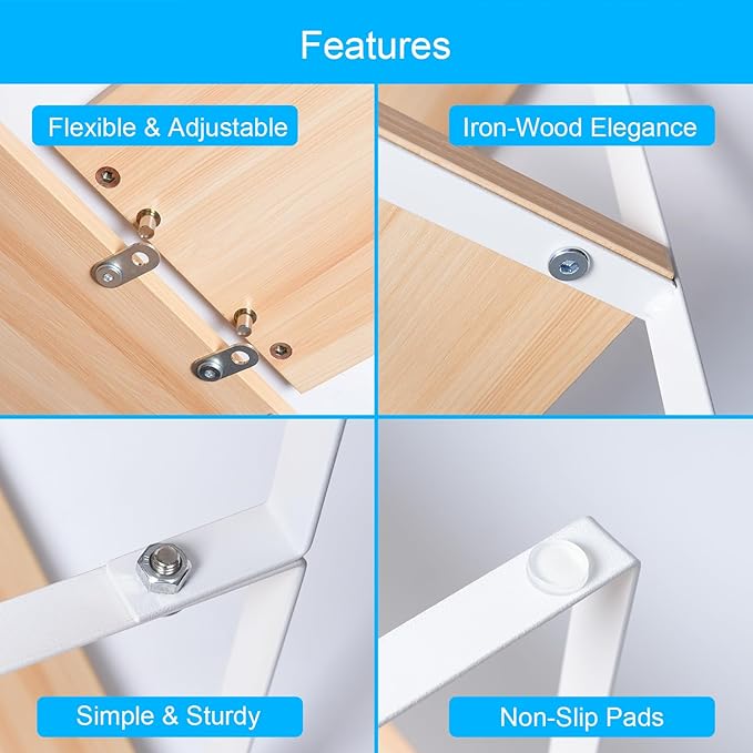 Golener Countertop Organizer Corner Shelf, 2 Tier Adjustable Stackable Corner Shelves for Kitchen, Bathroom, Spice Rack, Coffee Bar, Over Sink, Dresser Table, Corner Counter Shelf Stand, Natural Beige | Corner Shelves, for Kitchen, Bathroom, Spice Rack...