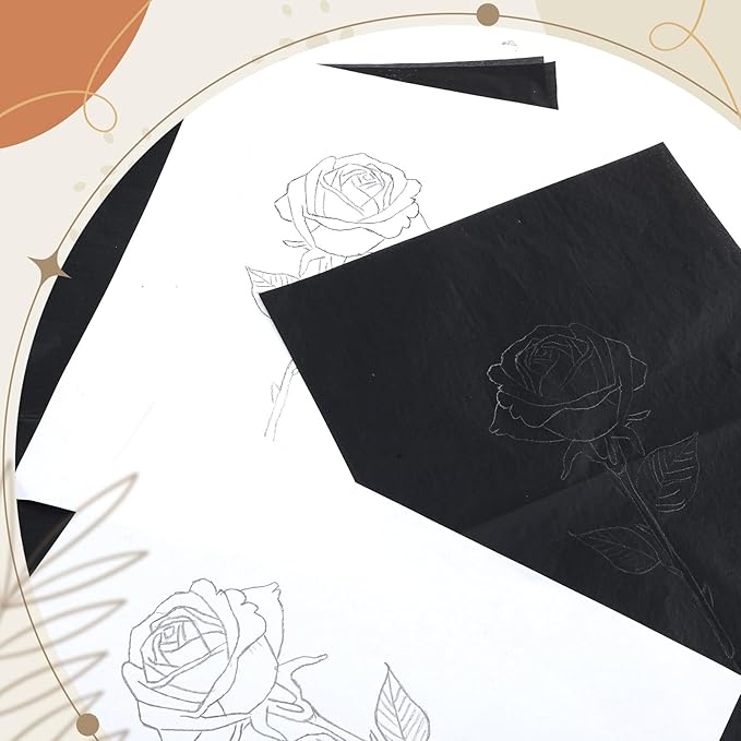 Epakh 20 Sheets 20''x 36'' Large Carbon Paper for Tracing, Carbon Transfer Paper for Drawing, Tracing and Transfer - Arts and Crafts Supplies