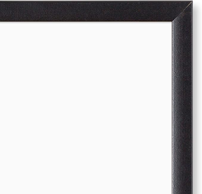 U Brands Magnetic Dry Erase Board White Board, 96" x 48" Inches, Black Aluminum Frame (2898U00-01)