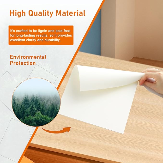 Guakicae 32 Sheets Cream Cardstock 8.5 x 11 Off White Paper, 80lb Thick Ivory Paper Card Stock for DIY Card Making, Wedding Invitations, Thank You Cards, Business Cards, Menus
