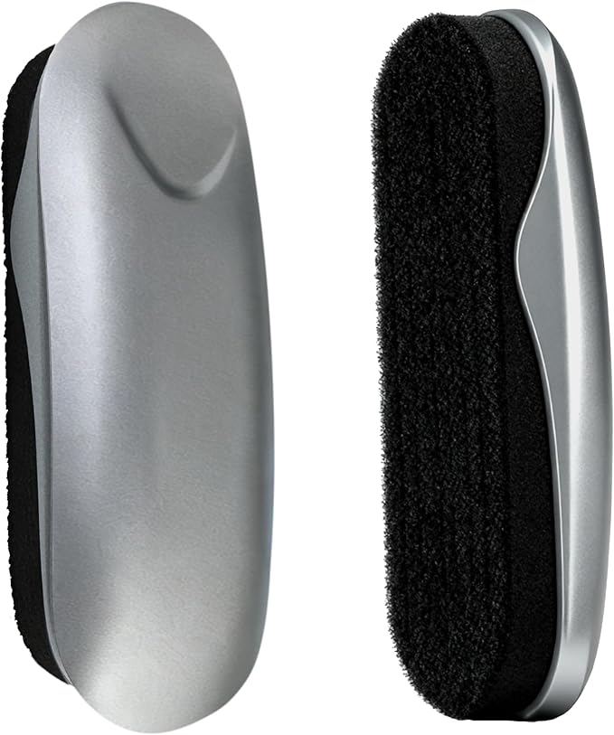 KIZZBY Magnetic Dry Erase Eraser - Whiteboard Erasers for Glass Board, 2 Pack Dry Erase Board Eraser with Strong Magnet for School, Office, Home (Gray)