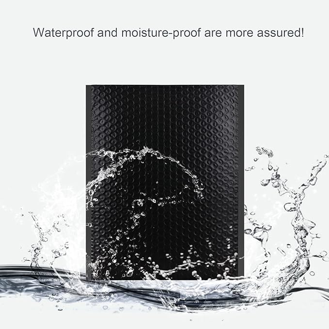 Shipping Bubble Mailers MEIANJU 11x9 inch Padded Poly Mailer Envelopes Small Packaging Mailing Bags Mail Packing Business Supplies,lake blue-25PCS
